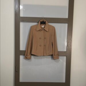 LOFT Women's Camel Pea Coat